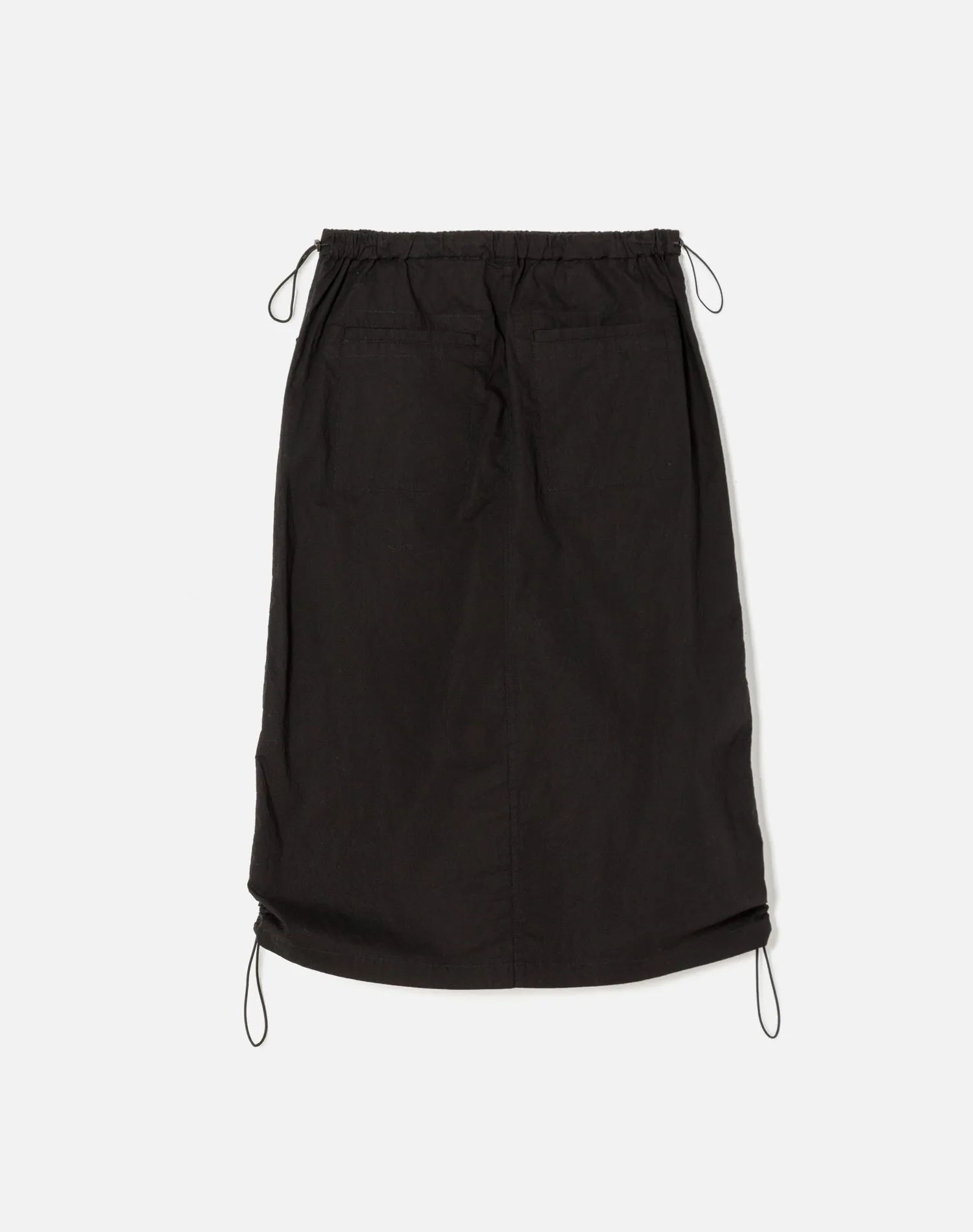 Crinkle Parachute Skirt - Black sold by Re/Done product image thumbnail 2