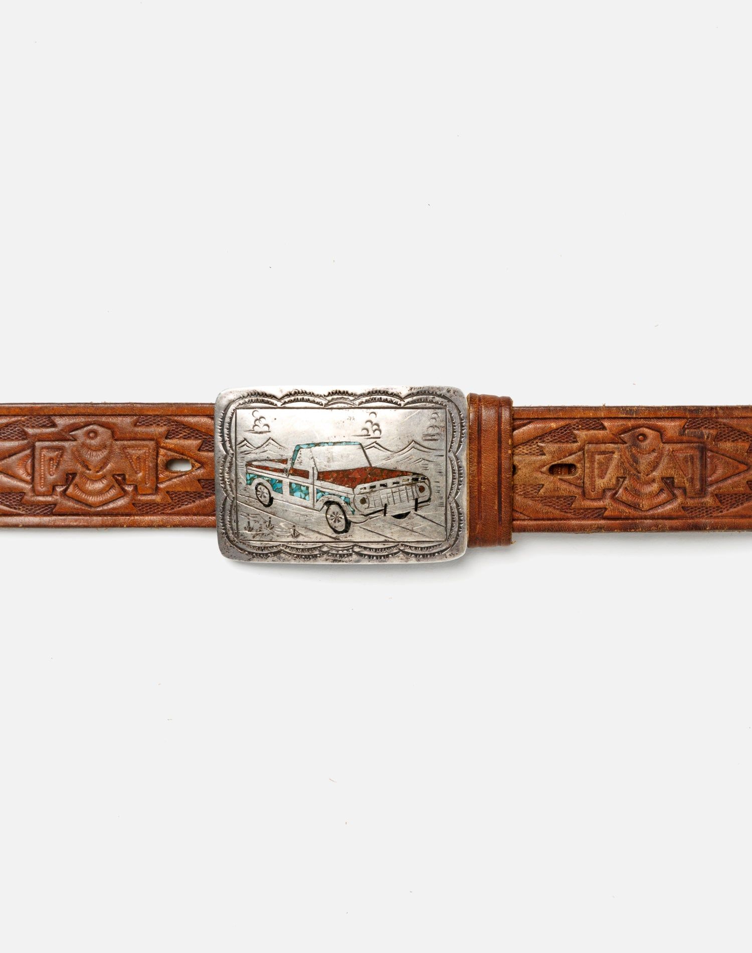 60s Handmade Navajo Belt -#2 sold by Re/Done product image thumbnail 4
