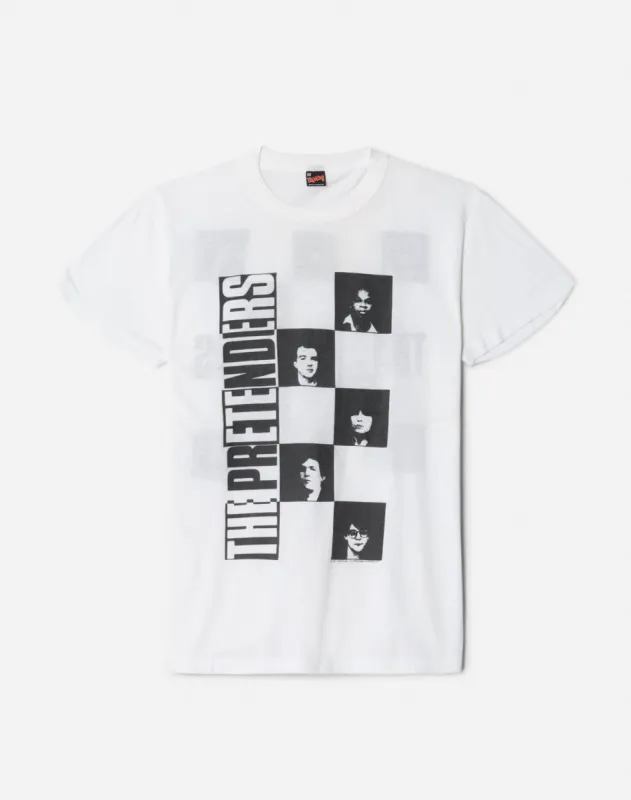 1987 Pretenders Tee made by Re/Done