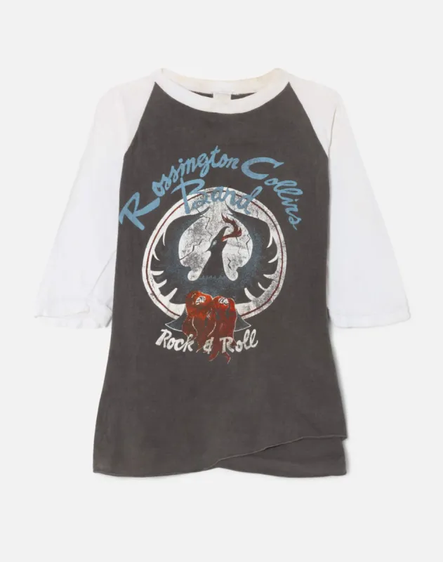 80s Rossington Collins Band Raglan Tee sold by Re/Done