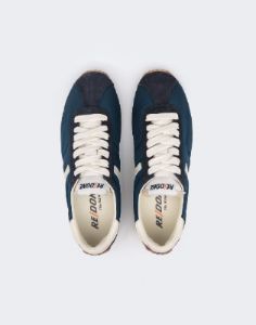 70s Runner Shoe - Navy and White sold by Re/Done