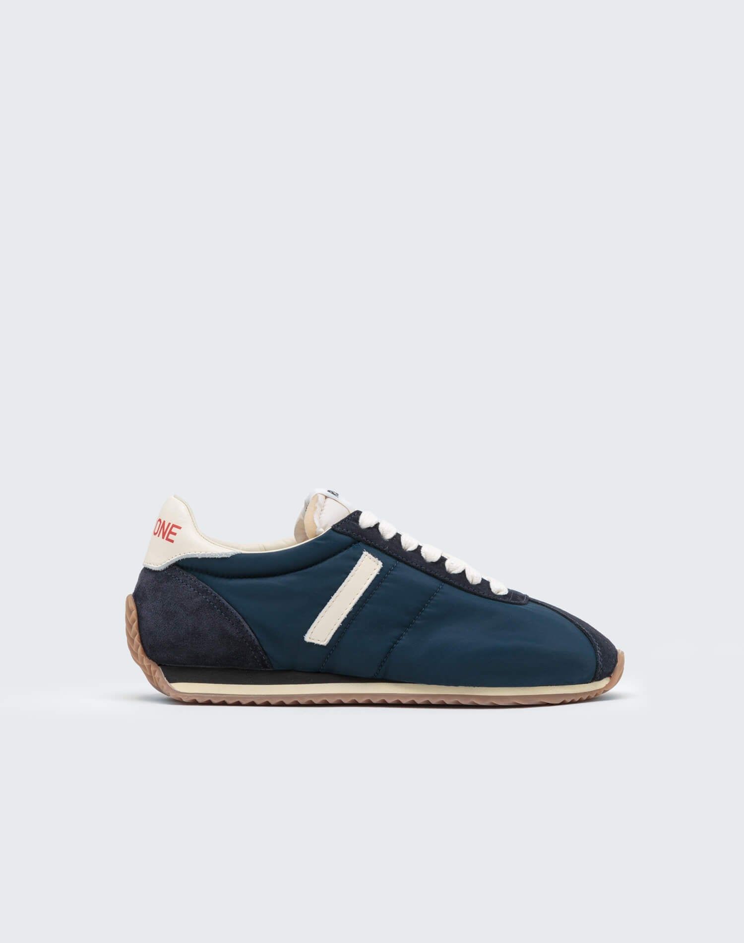 70s Runner Shoe - Navy and White sold by Re/Done