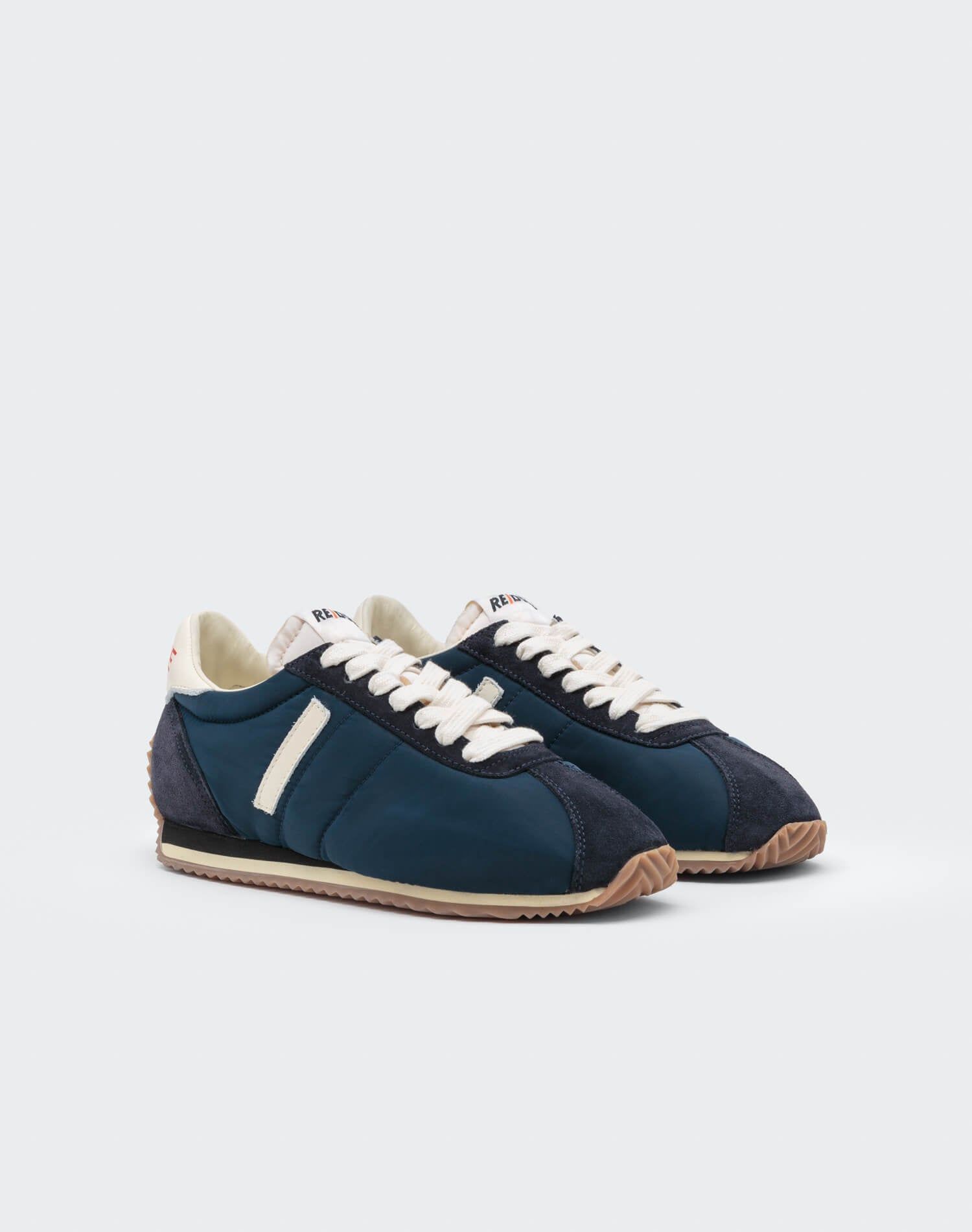 70s Runner Shoe - Navy and White sold by Re/Done product image thumbnail 2