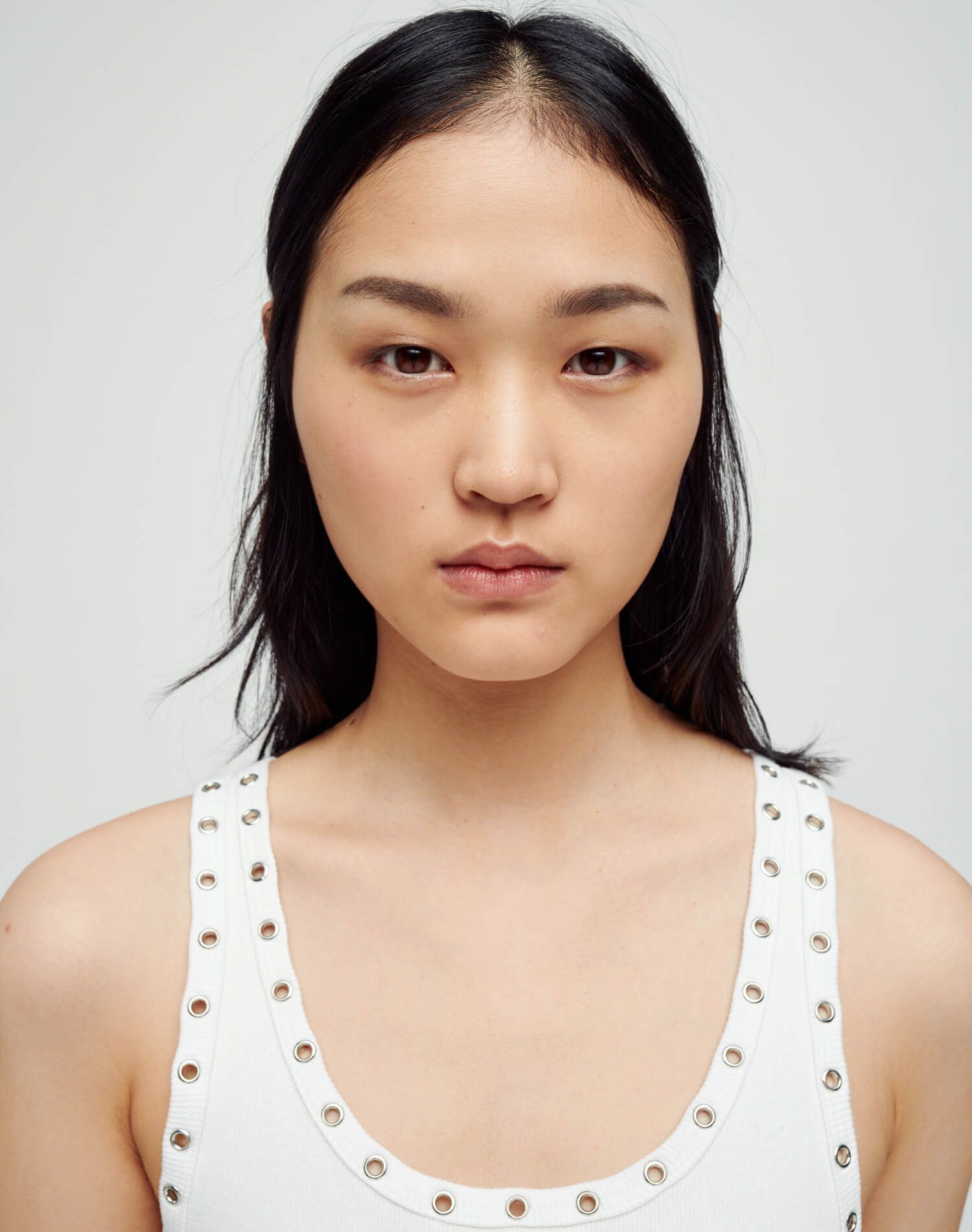 Eyelet Tank - Ivory sold by Re/Done product image thumbnail 3