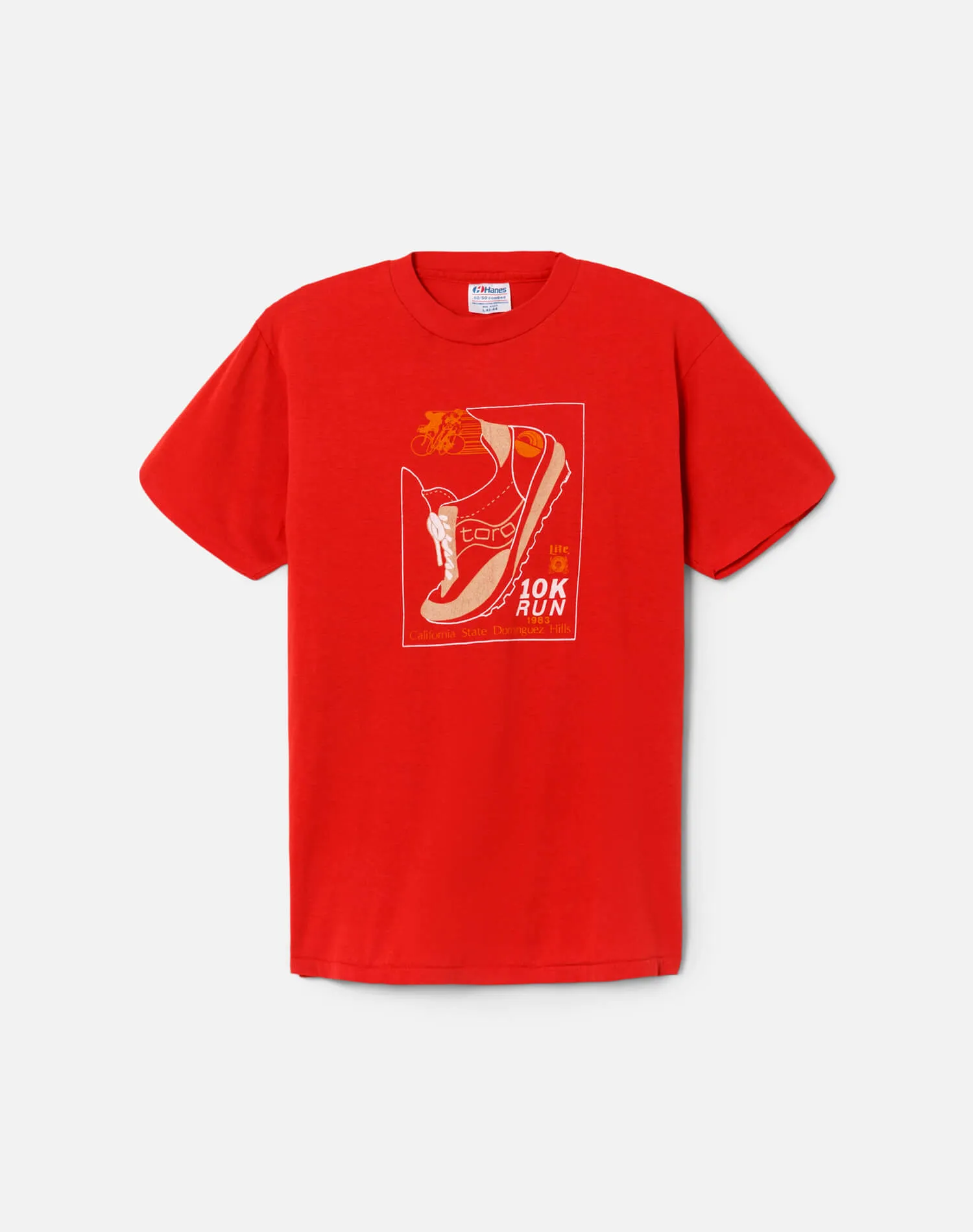 90 Hanes Cal State 10k Tee sold by Re/Done