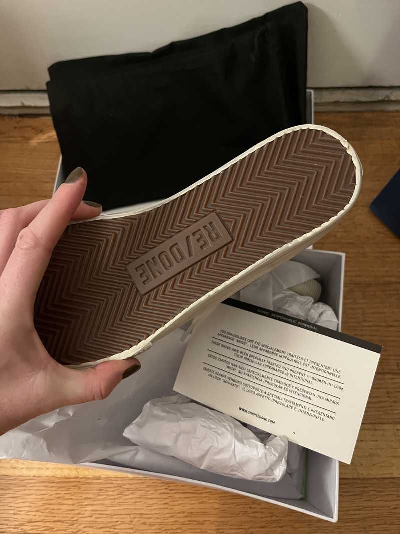 90s High Top - Black sold by Re/Done product image thumbnail 4