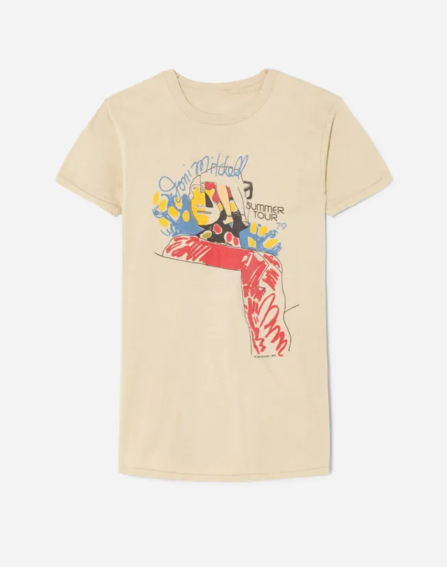 1979 Joni Mitchell Tee sold by Re/Done