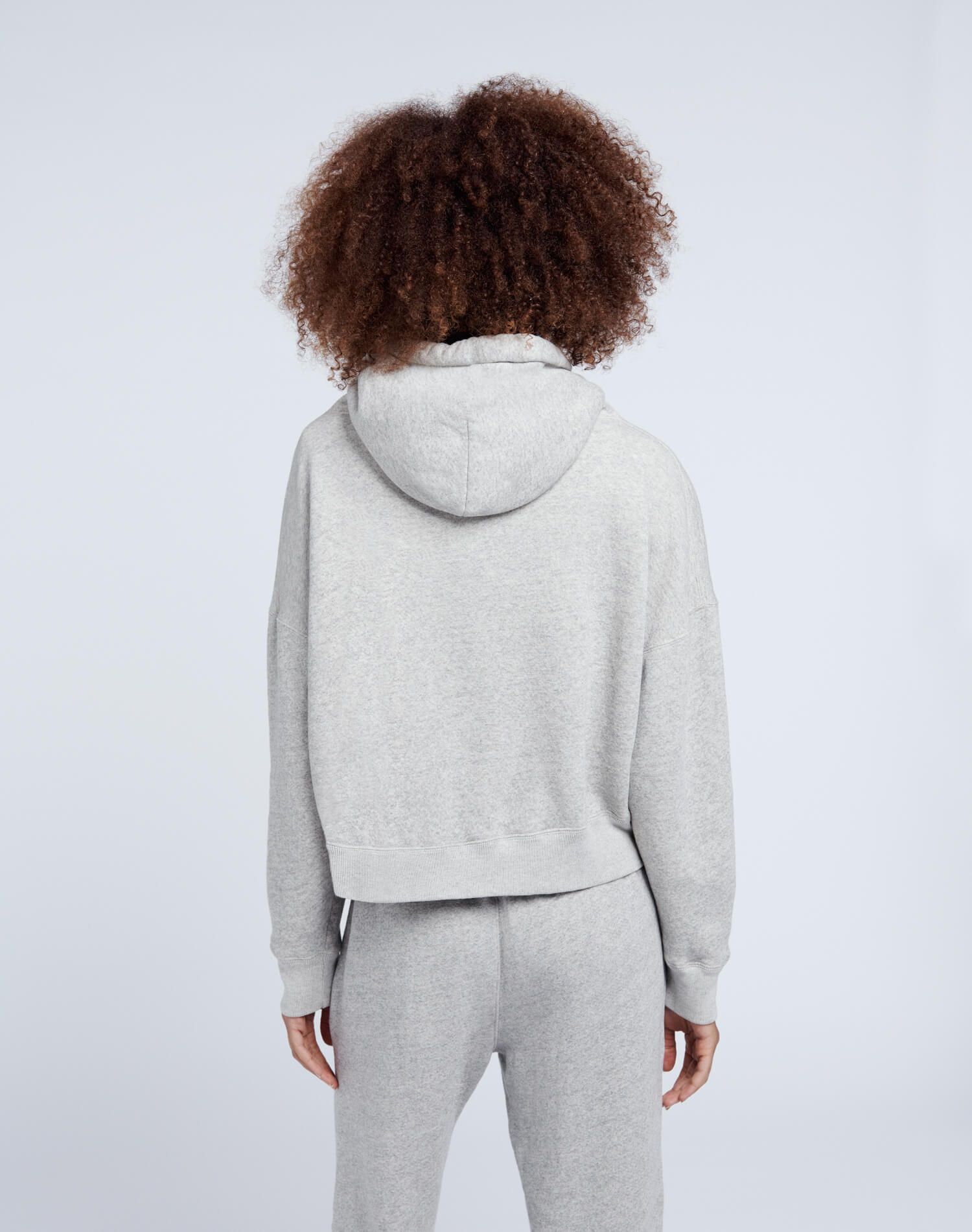 Classic Hoodie - Heather Grey sold by Re/Done product image thumbnail 6