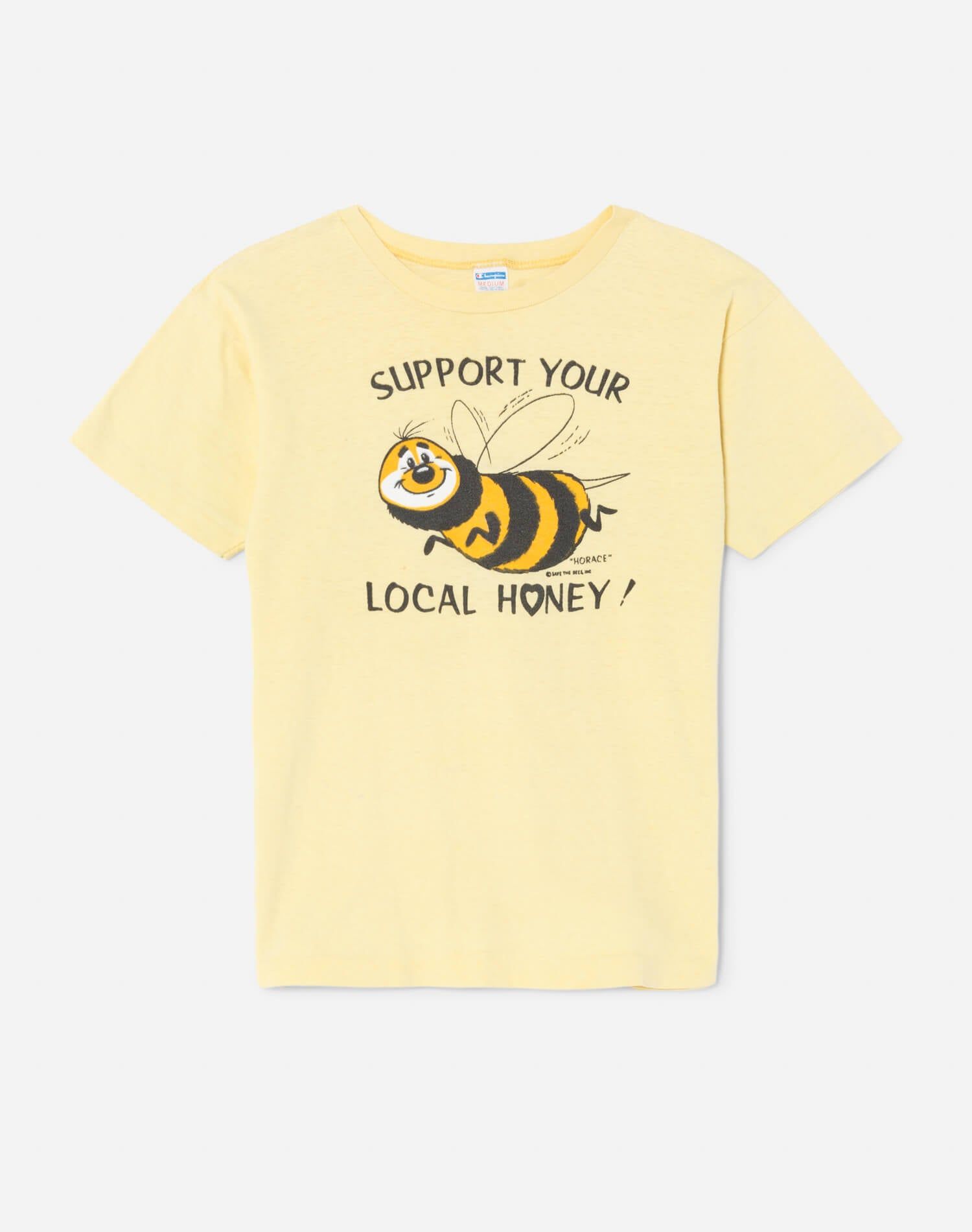 70s Champion Save The Bees Tee - #38 sold by Re/Done