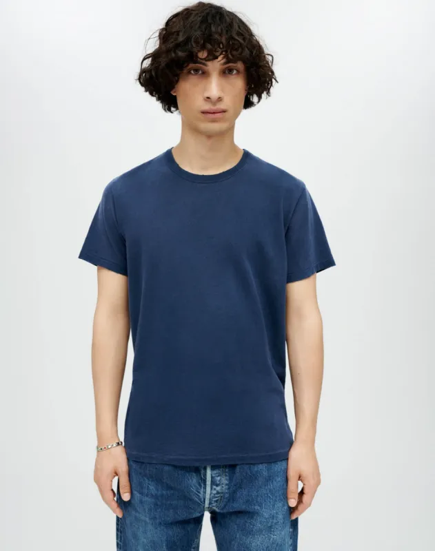 Classic Tee - Sun Faded Navy sold by Re/Done