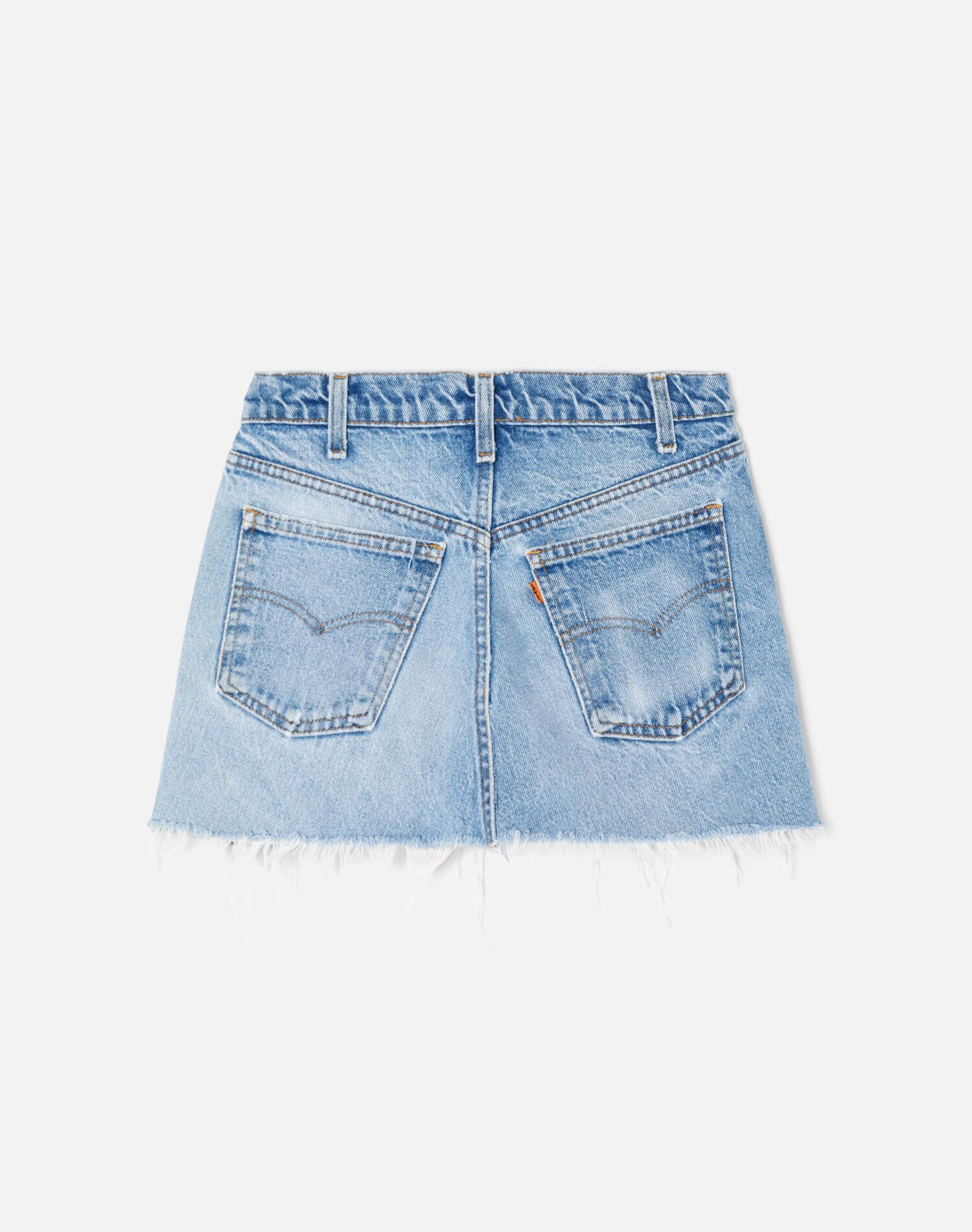 70s Levi's Orange Tab Mini Skirt - #661 sold by Re/Done product image thumbnail 2