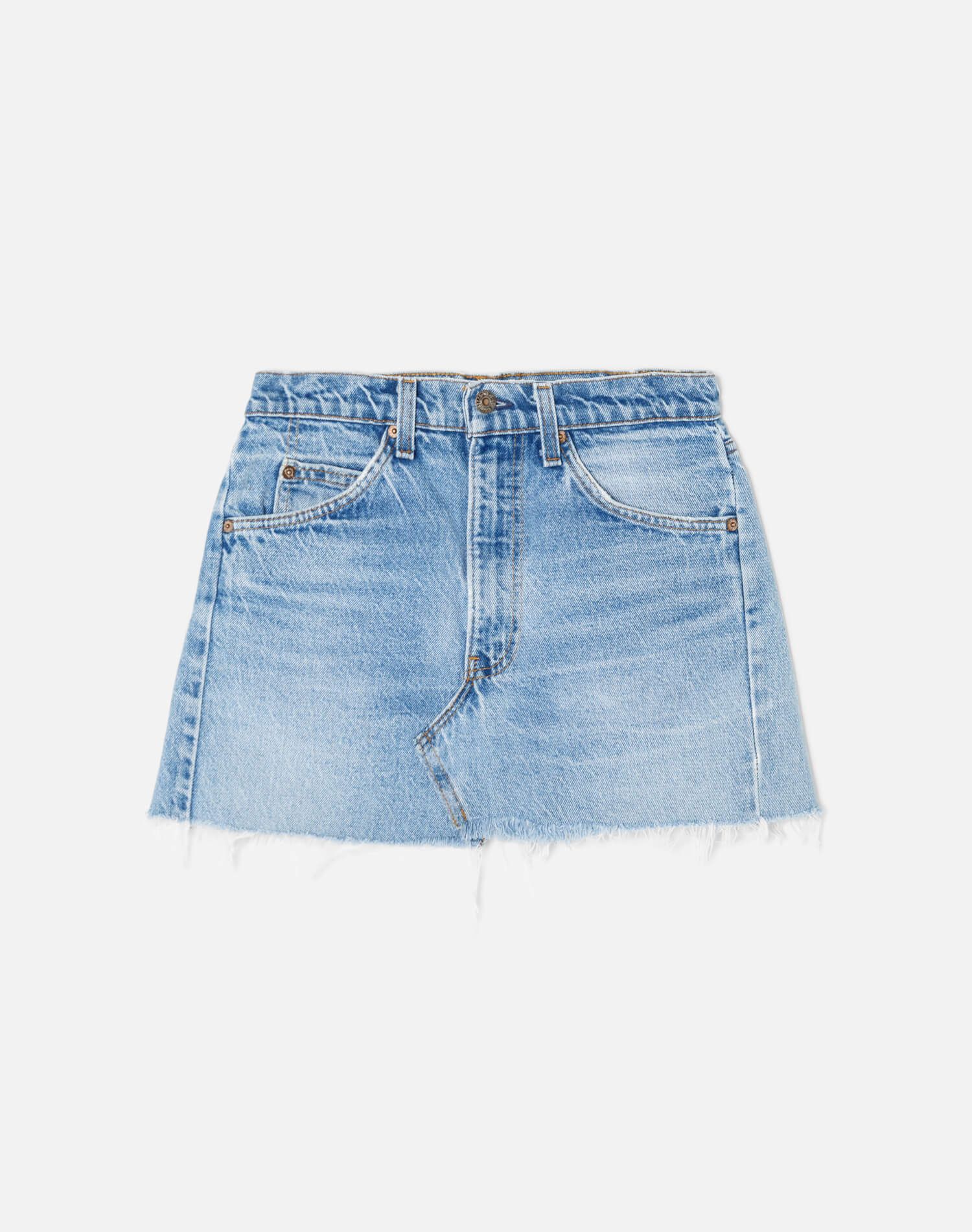 70s Levi's Orange Tab Mini Skirt - #661 sold by Re/Done