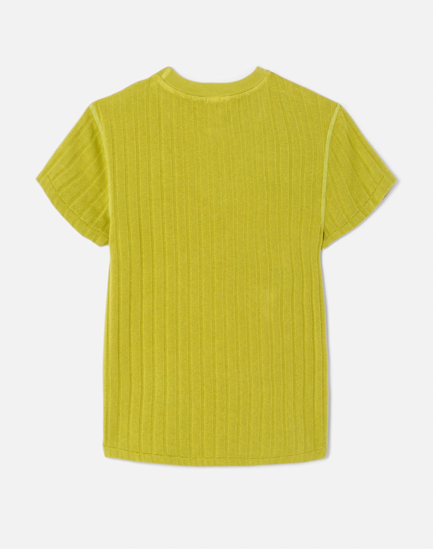 Hemp Rib Baby Tee - Wasabi sold by Re/Done product image thumbnail 2