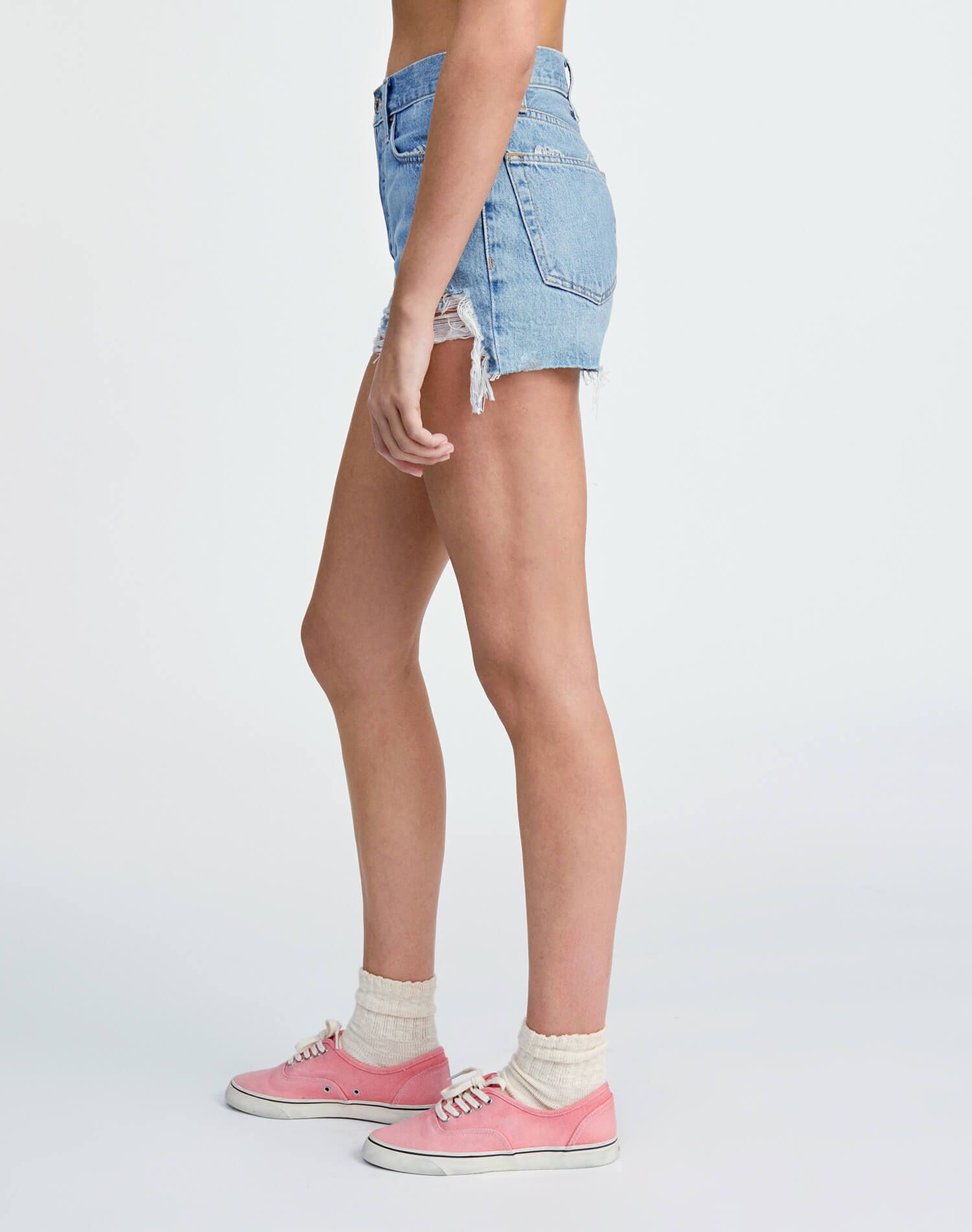 High Rise Short - Skylight Destroy sold by Re/Done product image thumbnail 5