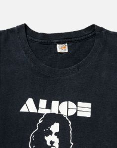 70s Hanes Alice Cooper Tee -#11 sold by Re/Done