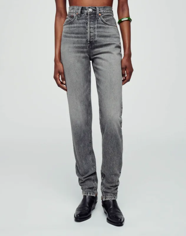 Super High Drainpipe - Midnight Ash sold by Re/Done