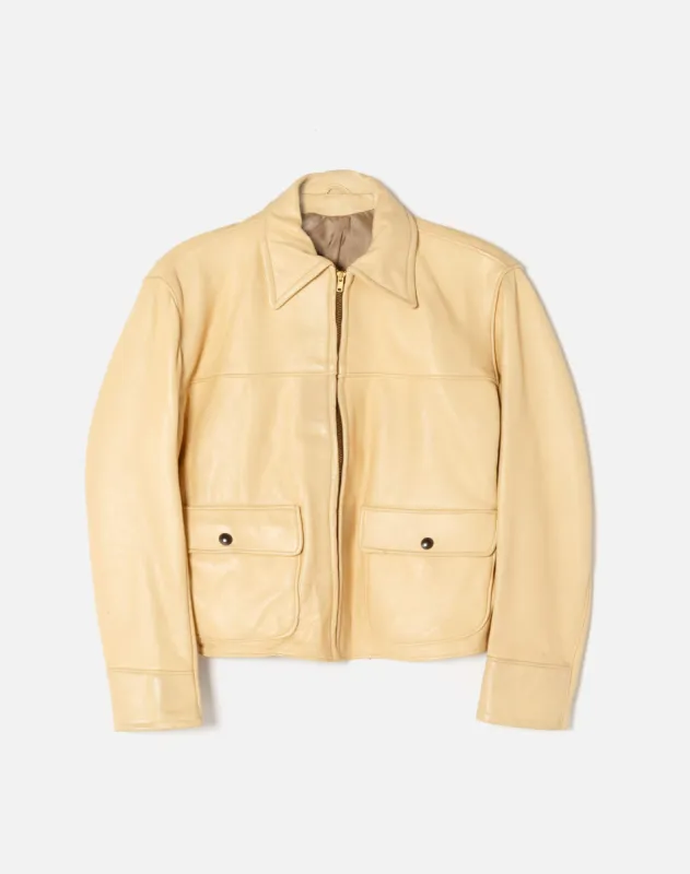50s Deerskin Jacket made by Re/Done