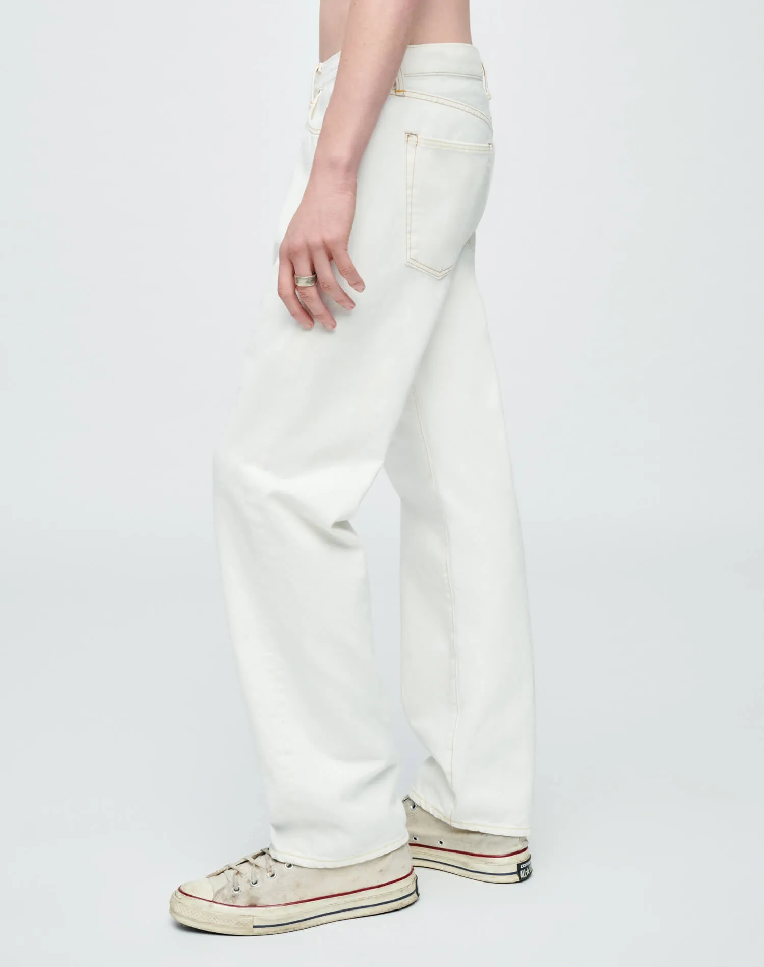 50s Straight - Faded White sold by Re/Done product image thumbnail 3