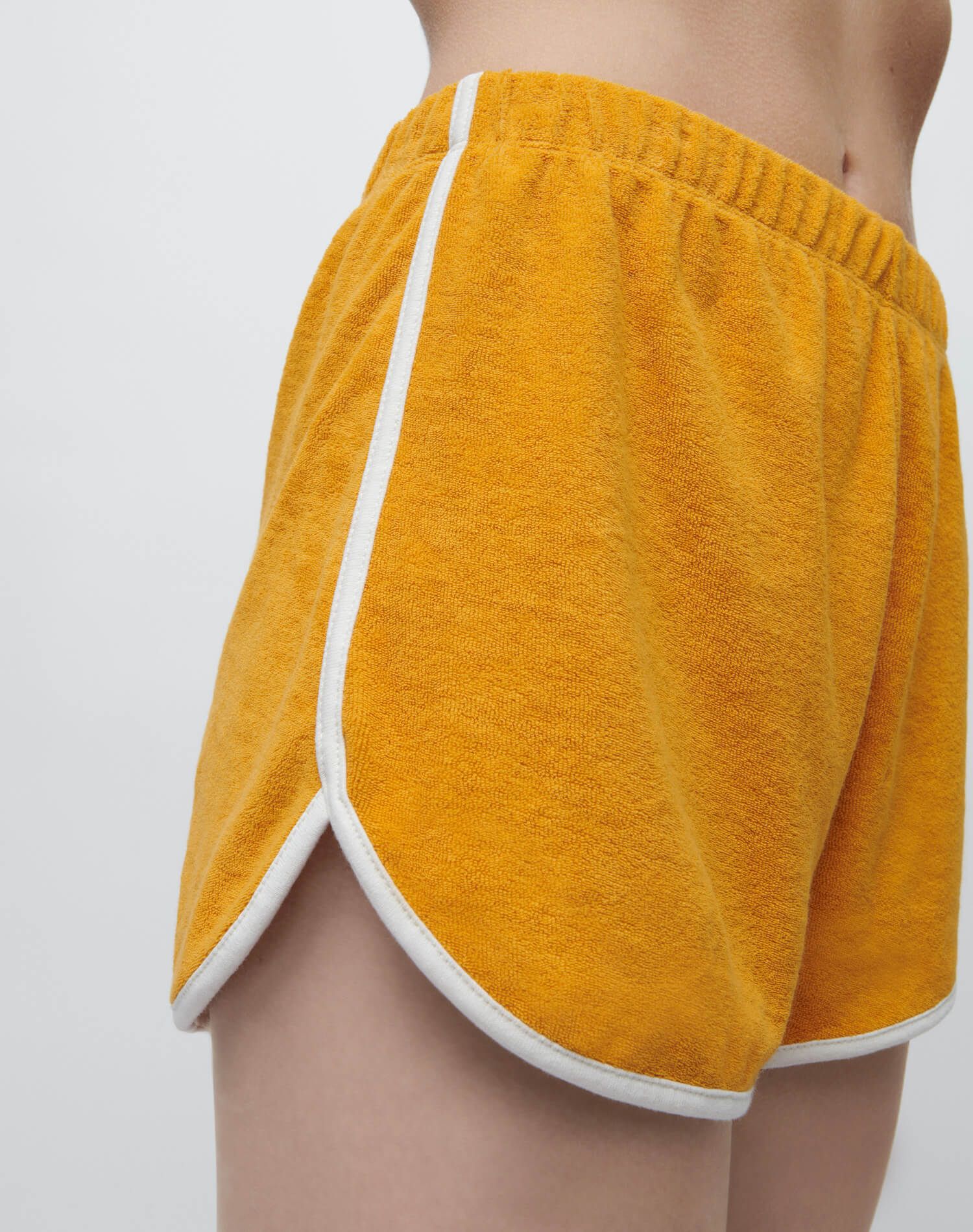 90s Terry Cloth Short - Marigold sold by Re/Done product image thumbnail 3