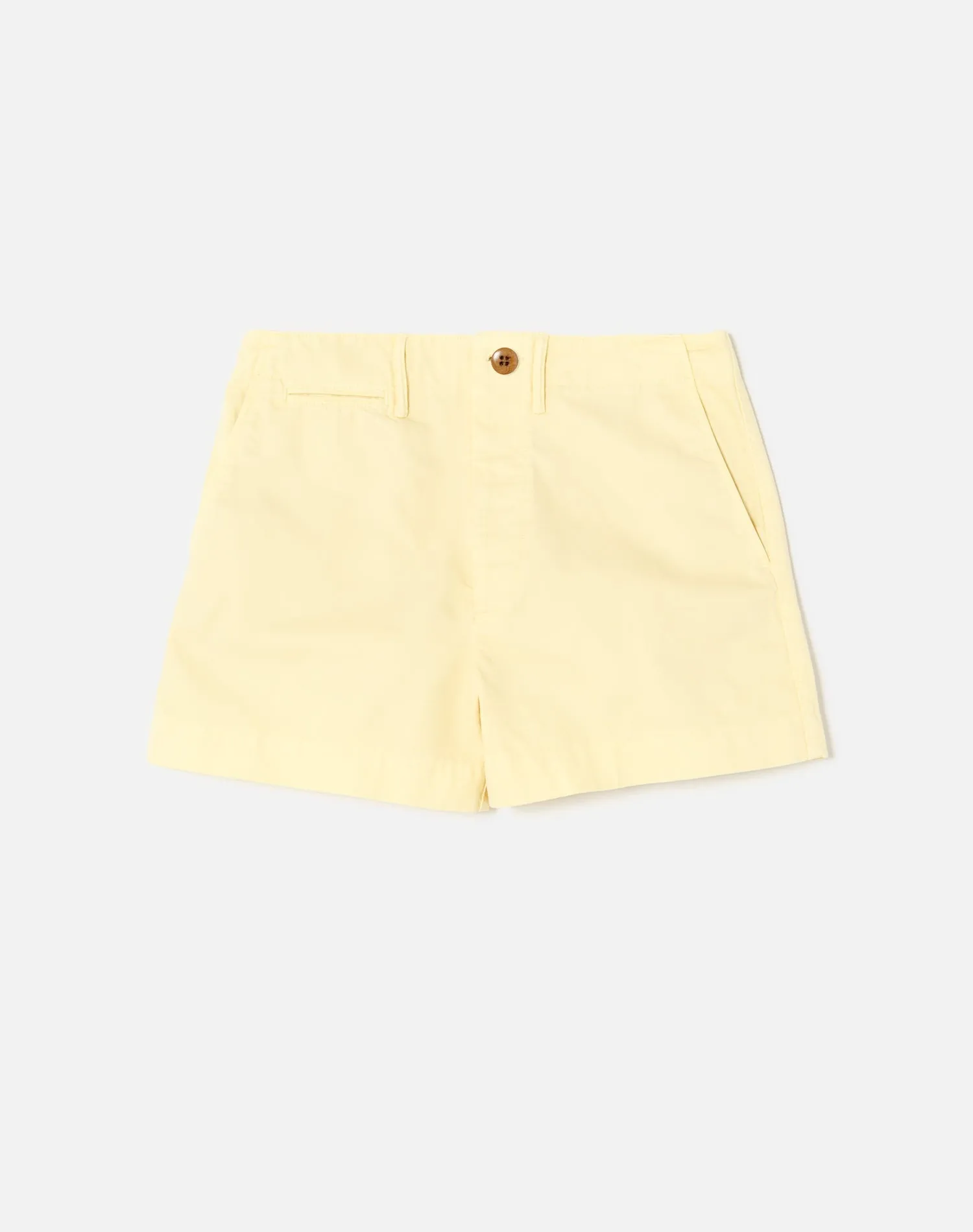 90s Trouser Shorts - Washed Buttercream sold by Re/Done