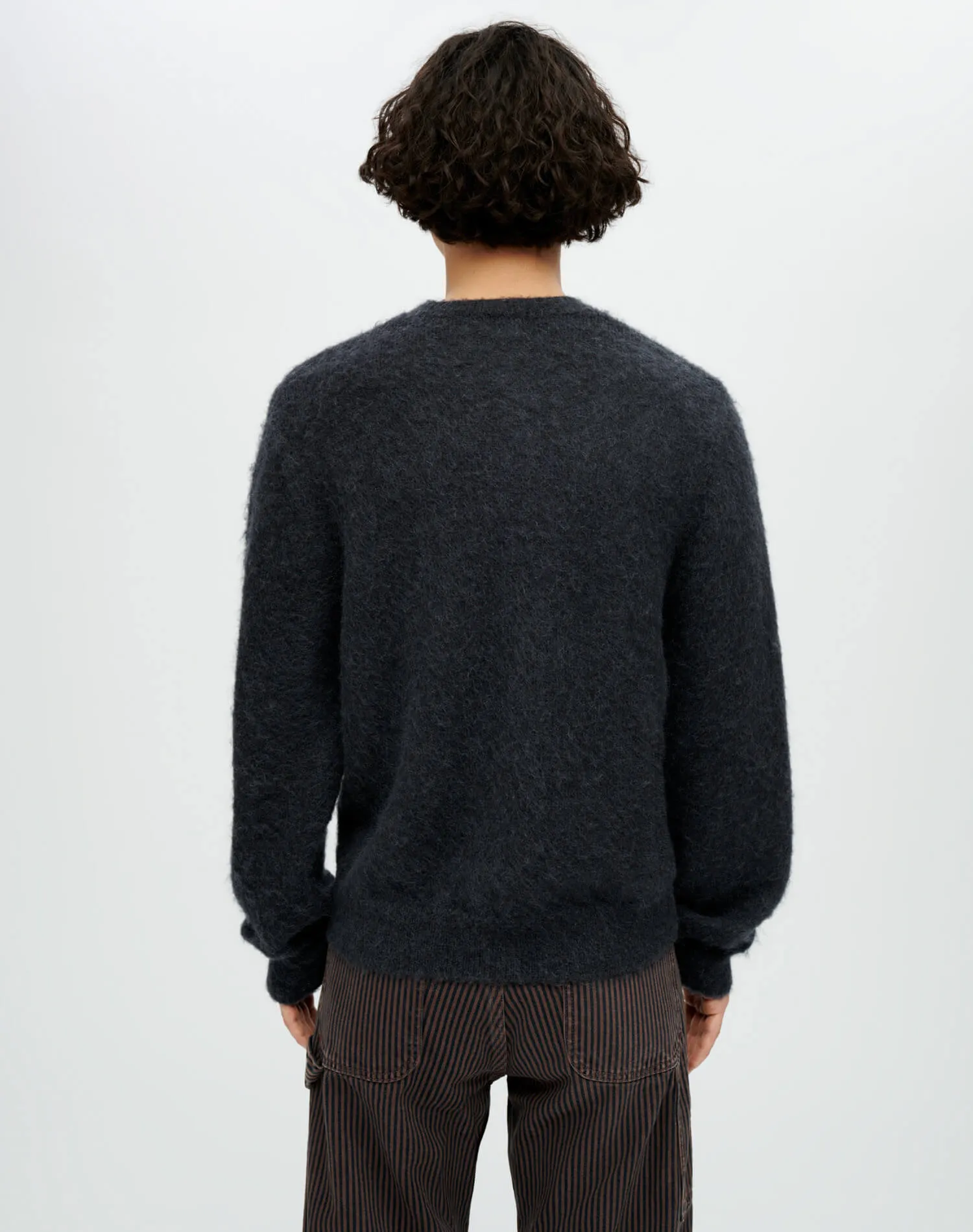 Classic Crew Sweater - Mineral Black sold by Re/Done product image thumbnail 4