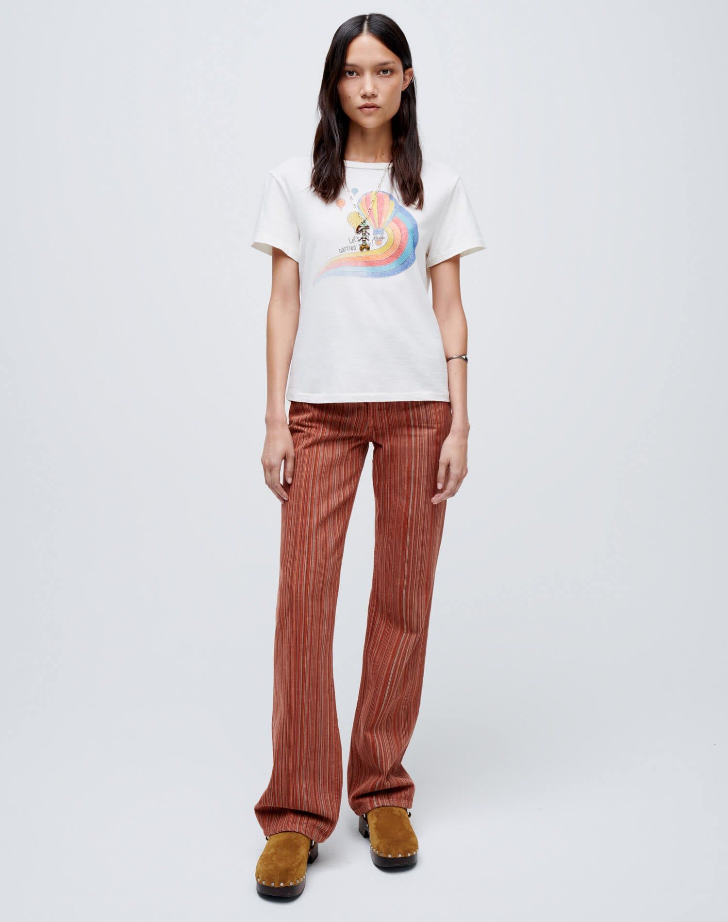 70s Bootcut - Multi Stripe sold by Re/Done product image thumbnail 4