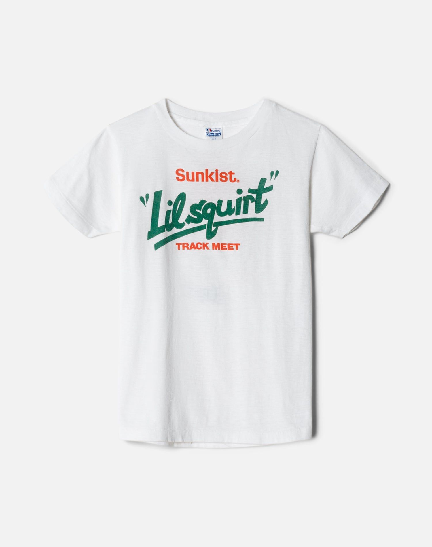 80s Hanes Sunkist Tee -#8 sold by Re/Done