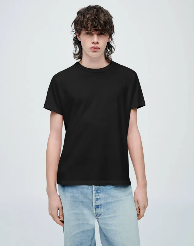 Hanes Classic Tee - Aged Black sold by Re/Done
