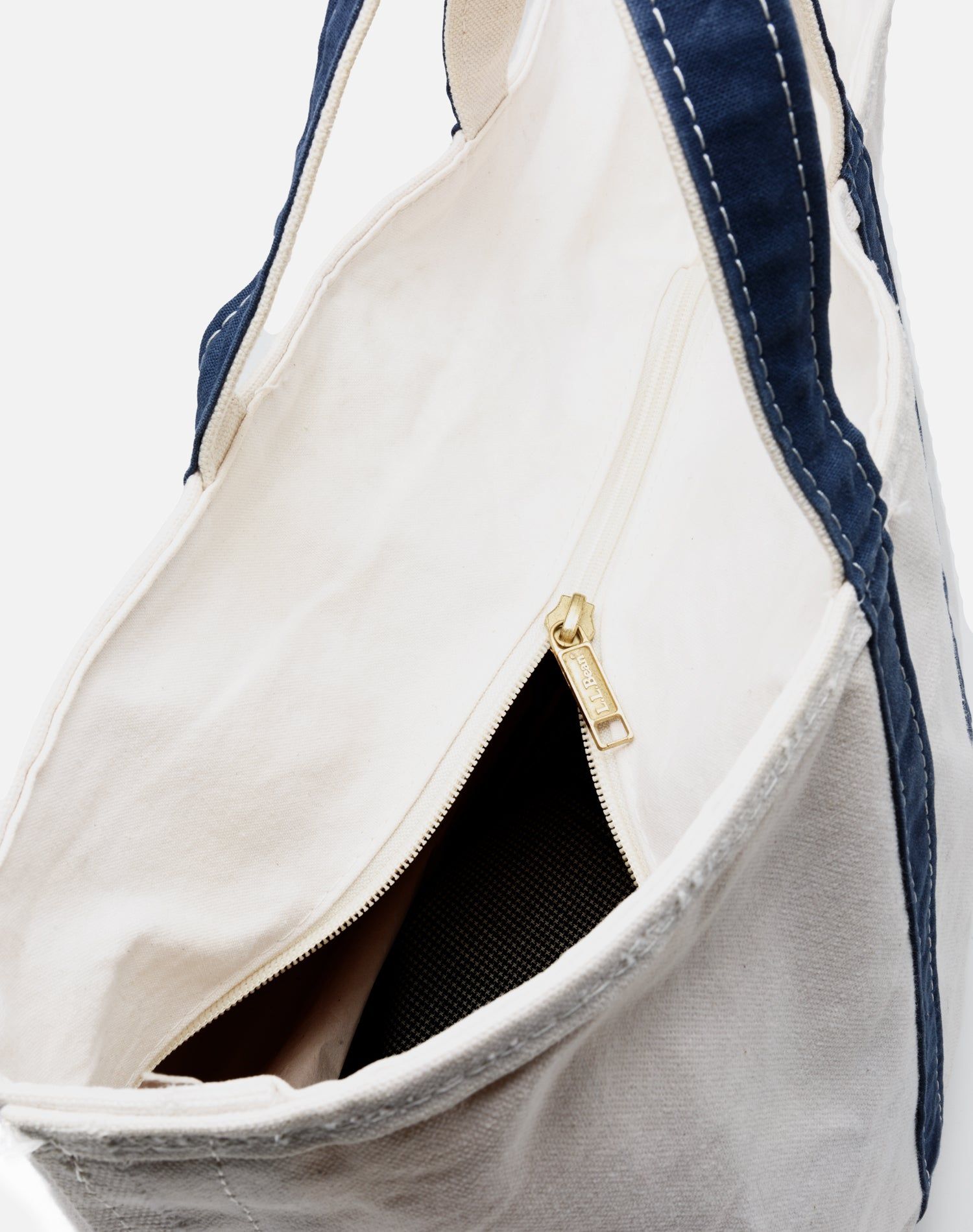 80s LL Bean Zip Top Tote sold by Re/Done product image thumbnail 3