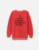 Upcycled "Snoopy Dancing" Sweatshirt in Heathered Red - 11229752 sold by Re/Done