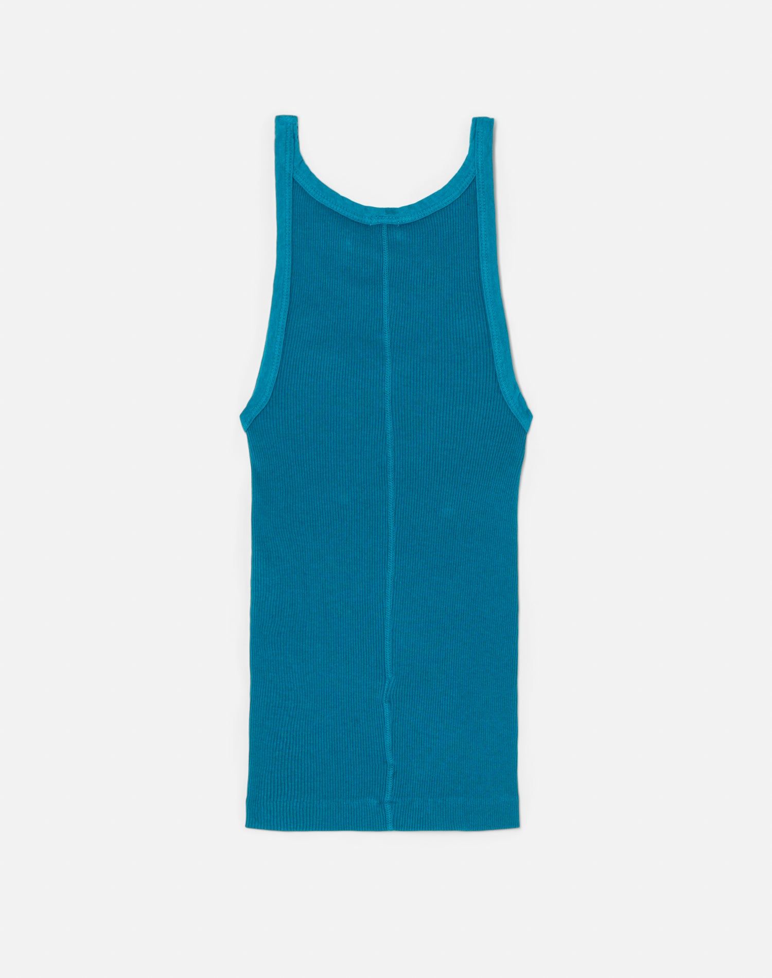 Ribbed Tank - Teal sold by Re/Done product image thumbnail 2