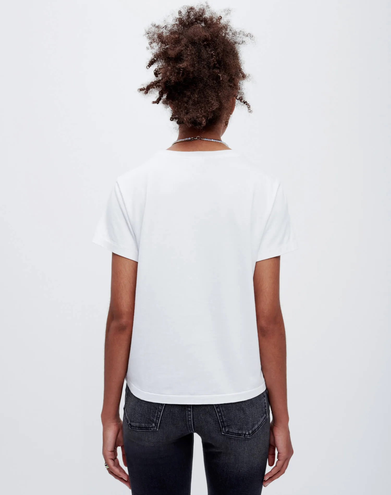 Classic "Snoopy Malibu" Tee - Vintage White sold by Re/Done product image thumbnail 3