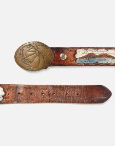 70s Endless Summer Buckle On Hawaii Belt sold by Re/Done