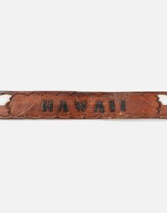 70s Endless Summer Buckle On Hawaii Belt sold by Re/Done