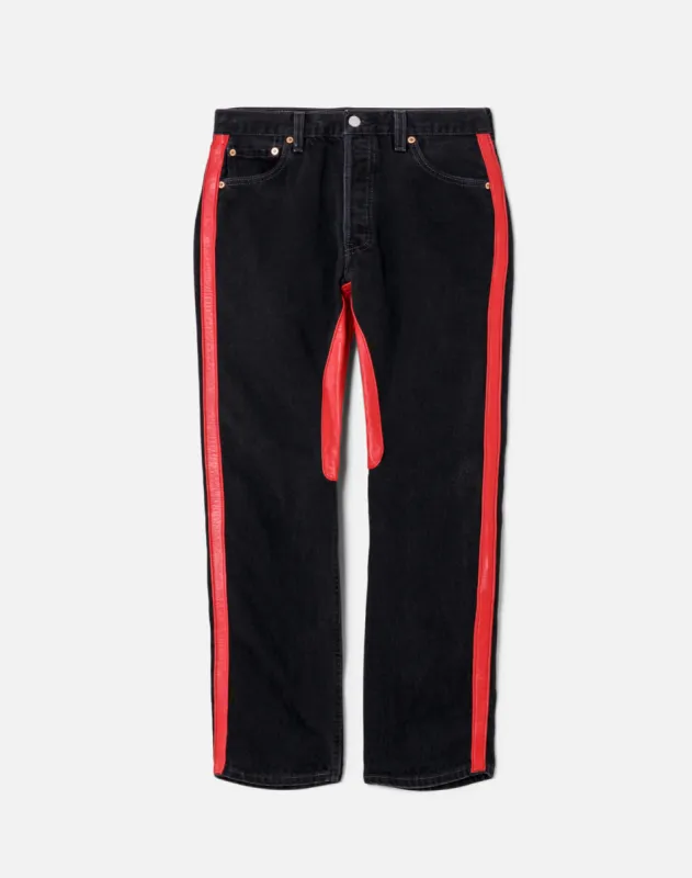 80 Leather Patch Levi's 501 sold by Re/Done