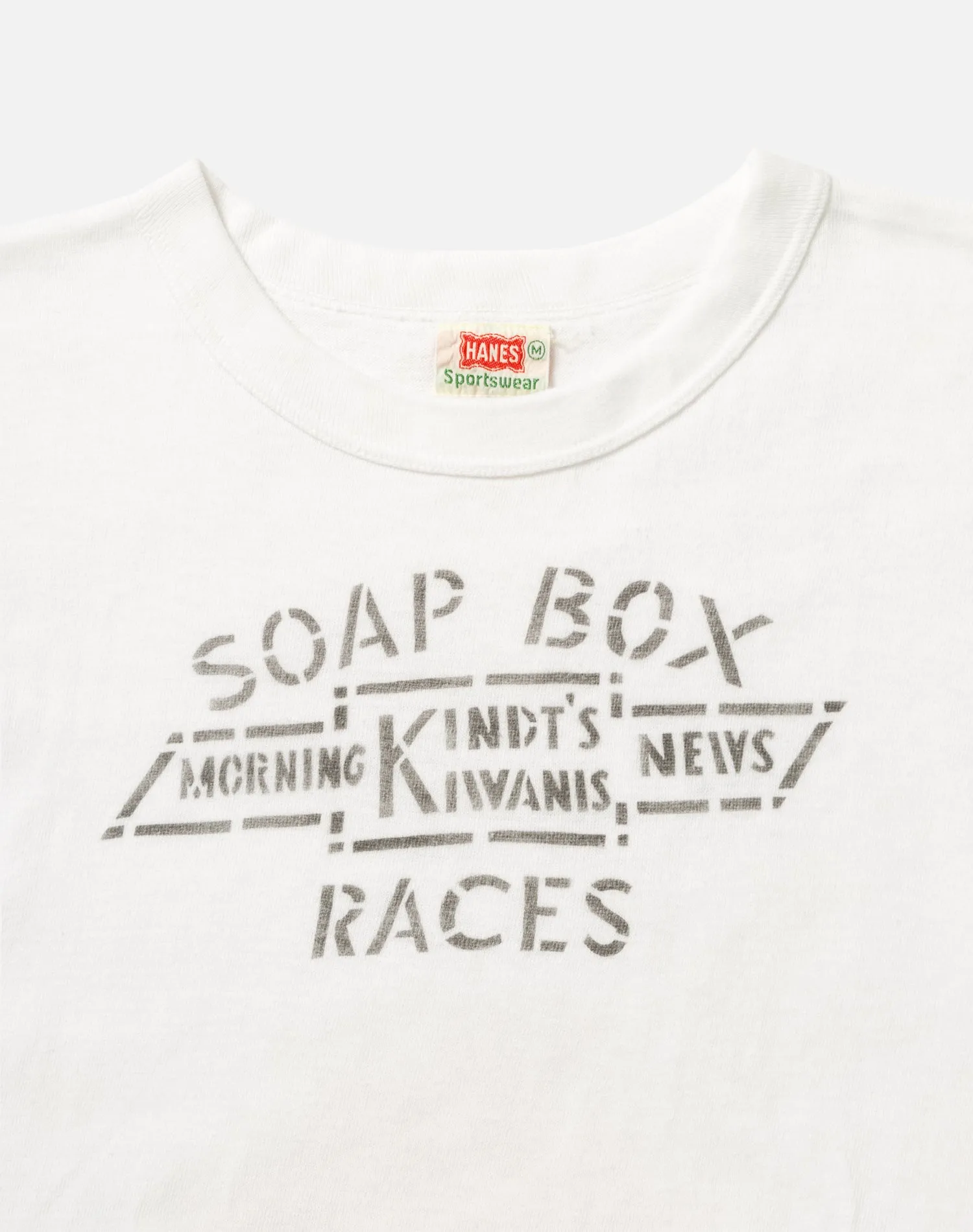 60s Hanes Soap Box Races Tee -#6 sold by Re/Done product image thumbnail 3