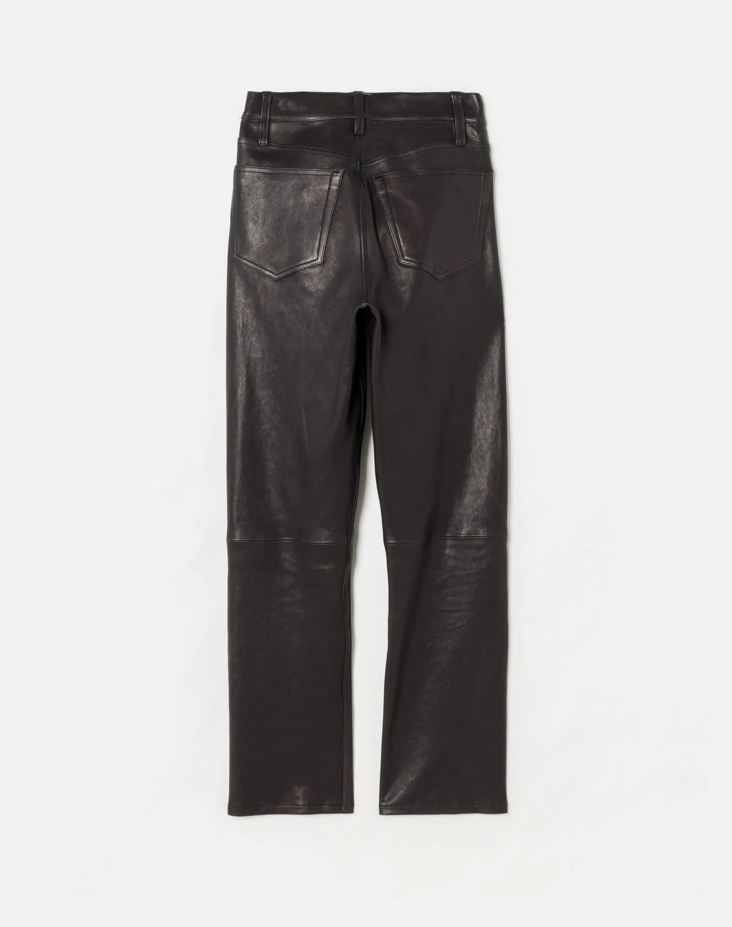 70s Stretch Straight - Black Leather sold by Re/Done product image thumbnail 2