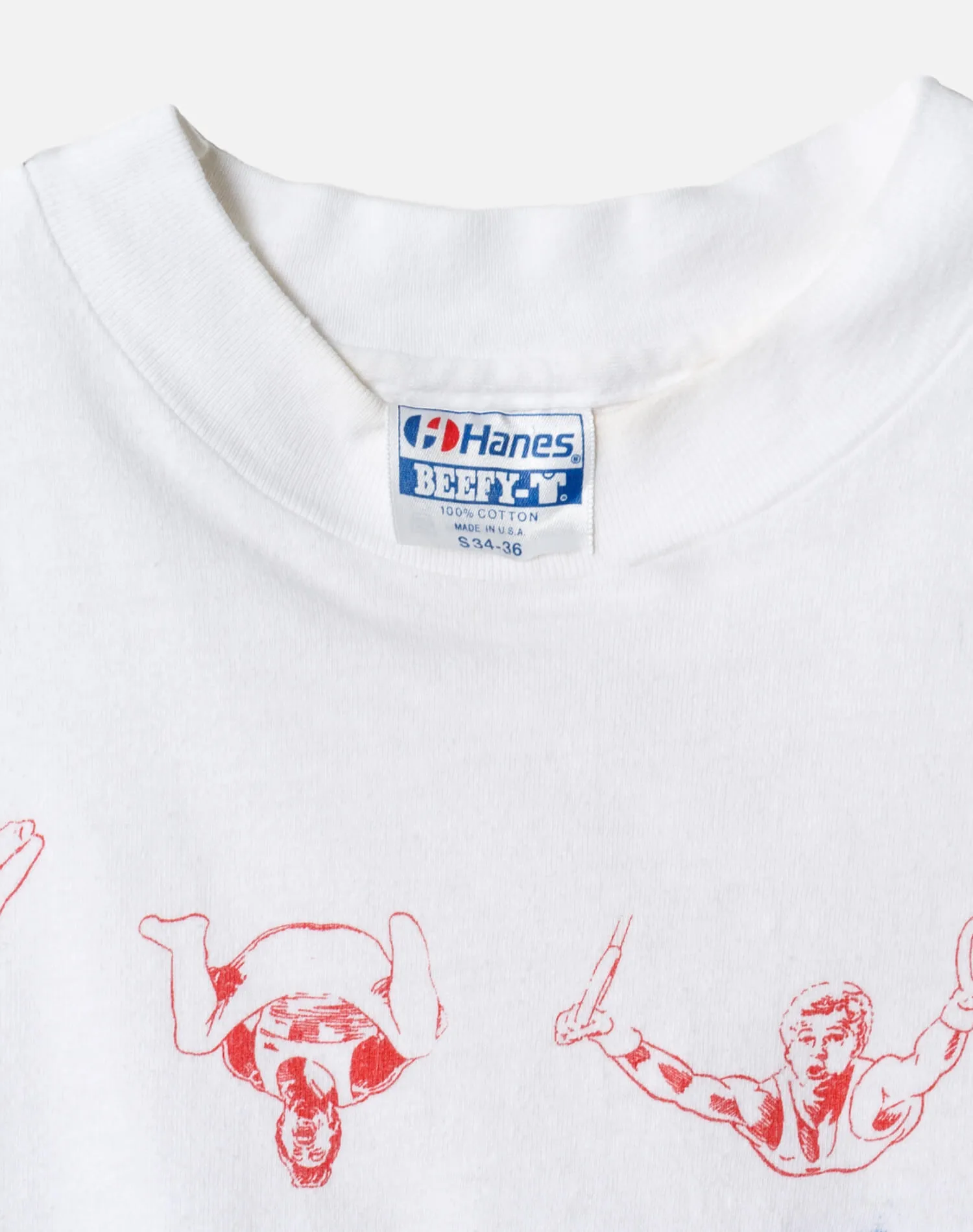 1984 USA Gold Medal Men's Gymnastics Tee sold by Re/Done product image thumbnail 3