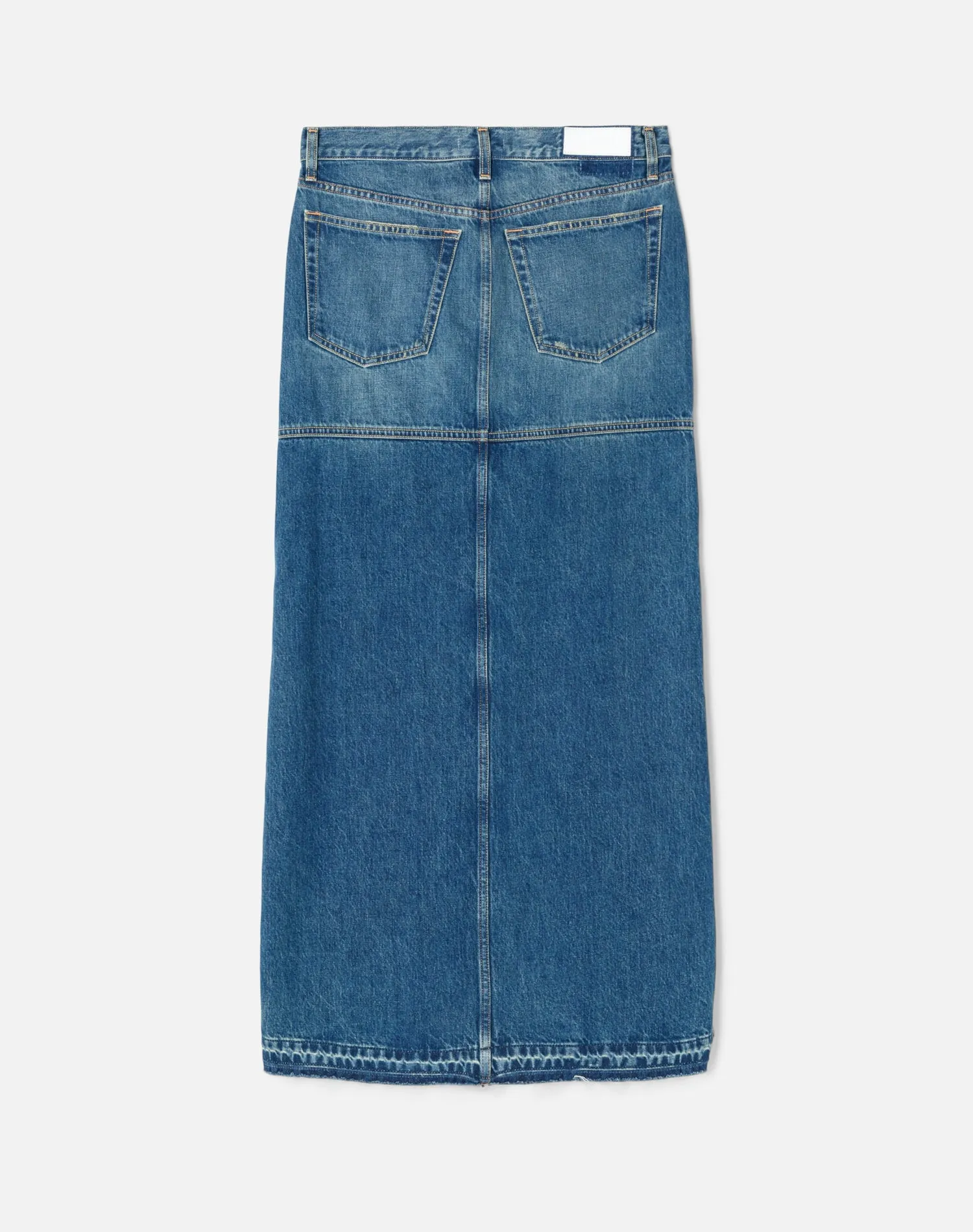 Mid Rise Split Skirt - Herbal Tint sold by Re/Done product image thumbnail 2