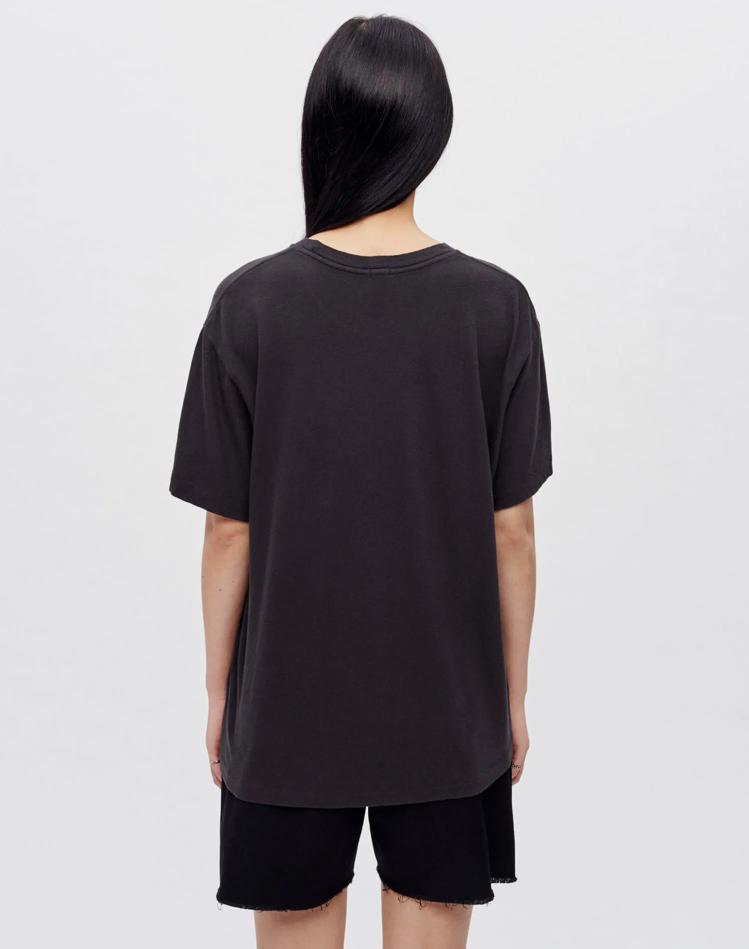 90s Easy "Dancefloor Calling" Tee - Washed Black sold by Re/Done product image thumbnail 4