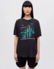 90s Easy "Dancefloor Calling" Tee - Washed Black sold by Re/Done