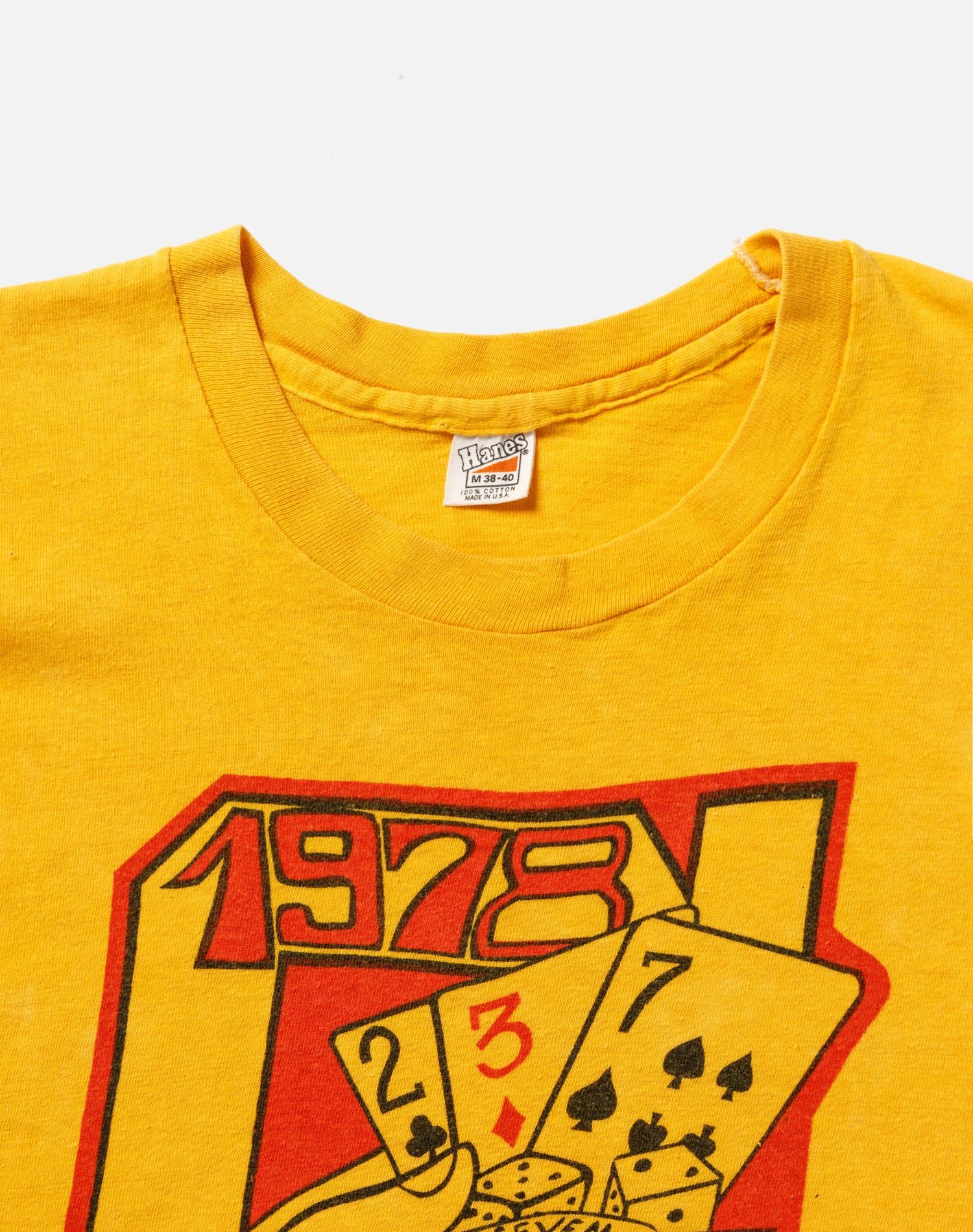 70s Hanes Card Game Tee -#3 sold by Re/Done product image thumbnail 3