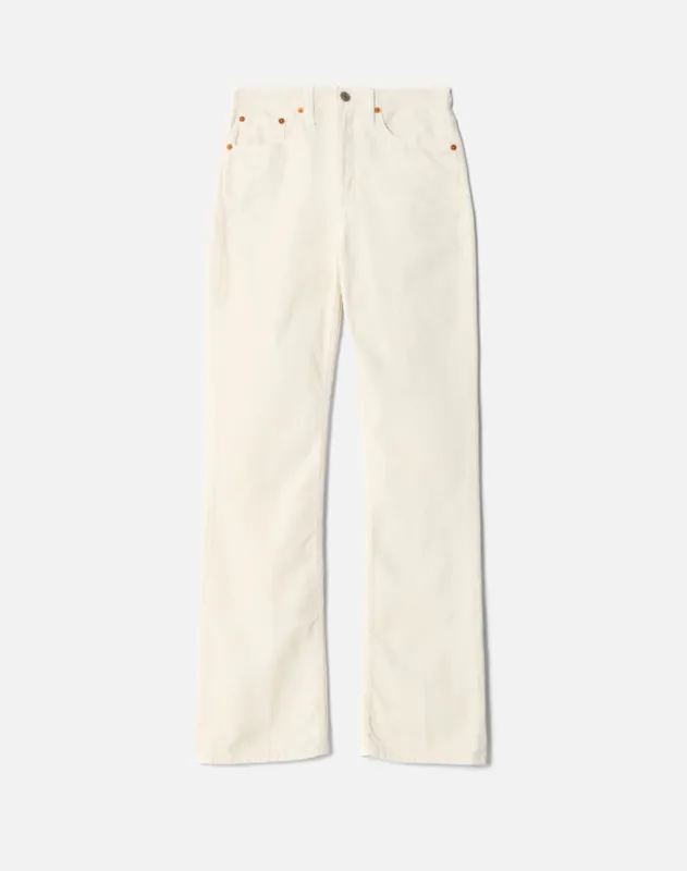 70s Corduroy Bootcut - Vintage Ivory sold by Re/Done