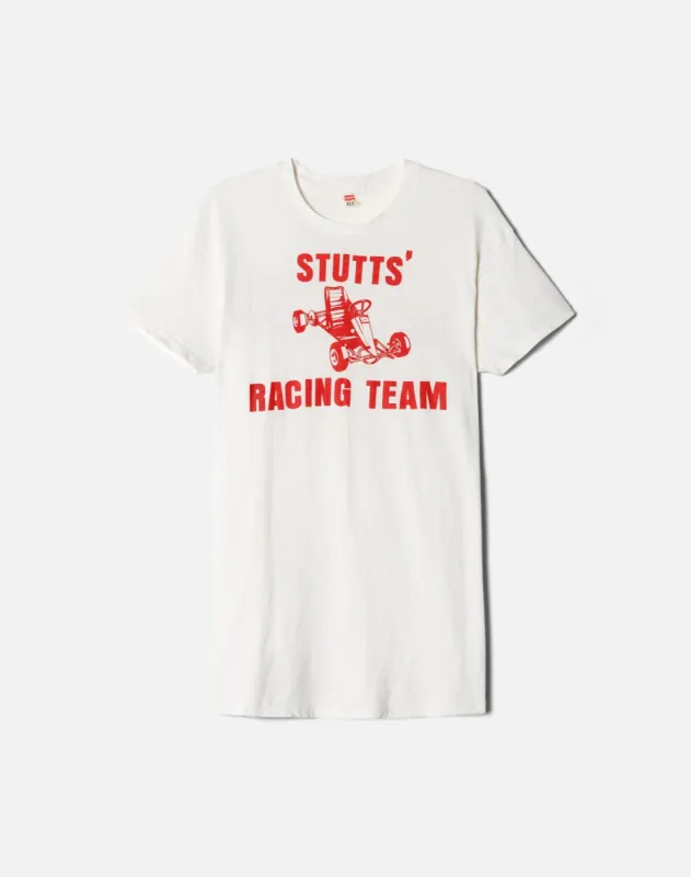 60s Hanes Go Kart Tee -#42 sold by Re/Done