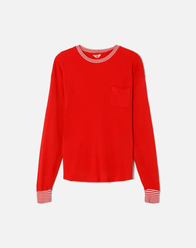 50s Hanes Suede Knit Tee -#39 made by Re/Done