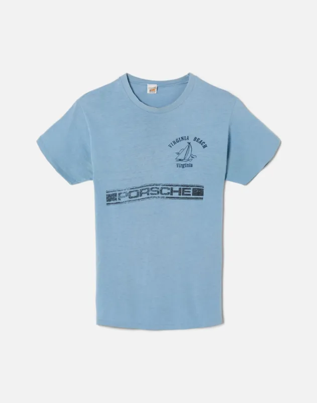 70s Hanes Porsche Tee -#37 sold by Re/Done