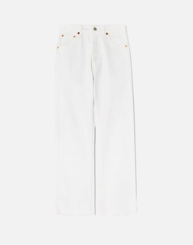 High Rise Loose - White sold by Re/Done