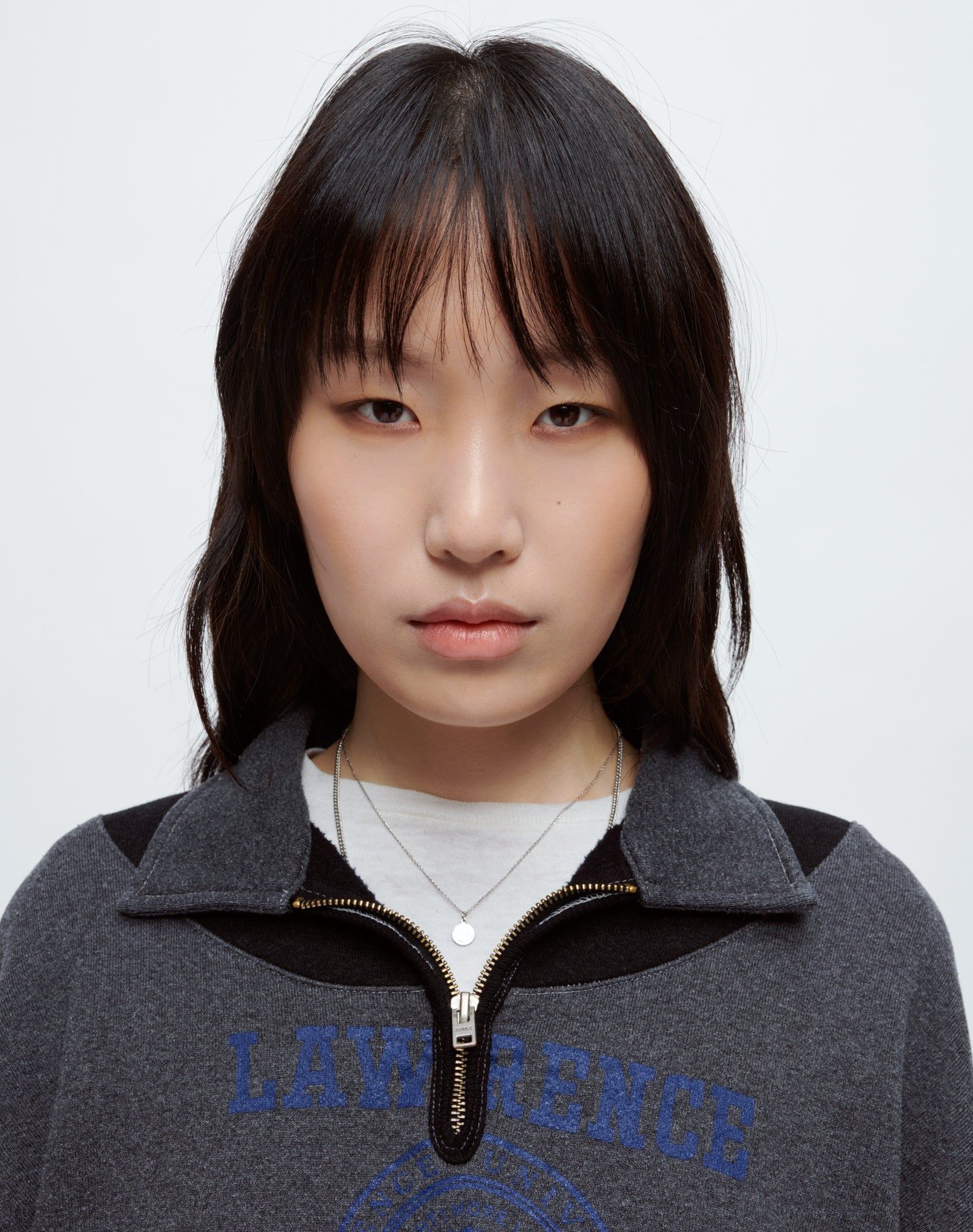 90s Upcycled Crop Half Zip - Assorted Black sold by Re/Done product image thumbnail 4