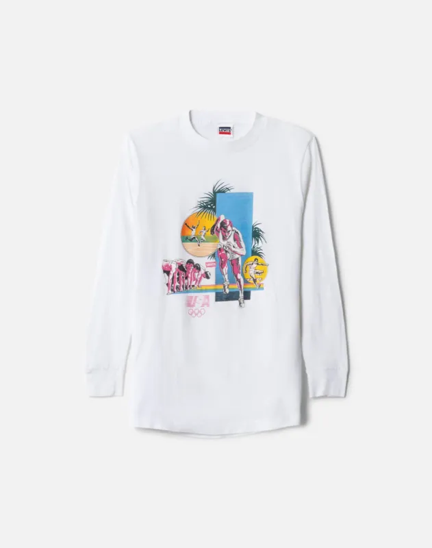 70s Levi's Olympics Long Sleeve Tee made by Re/Done