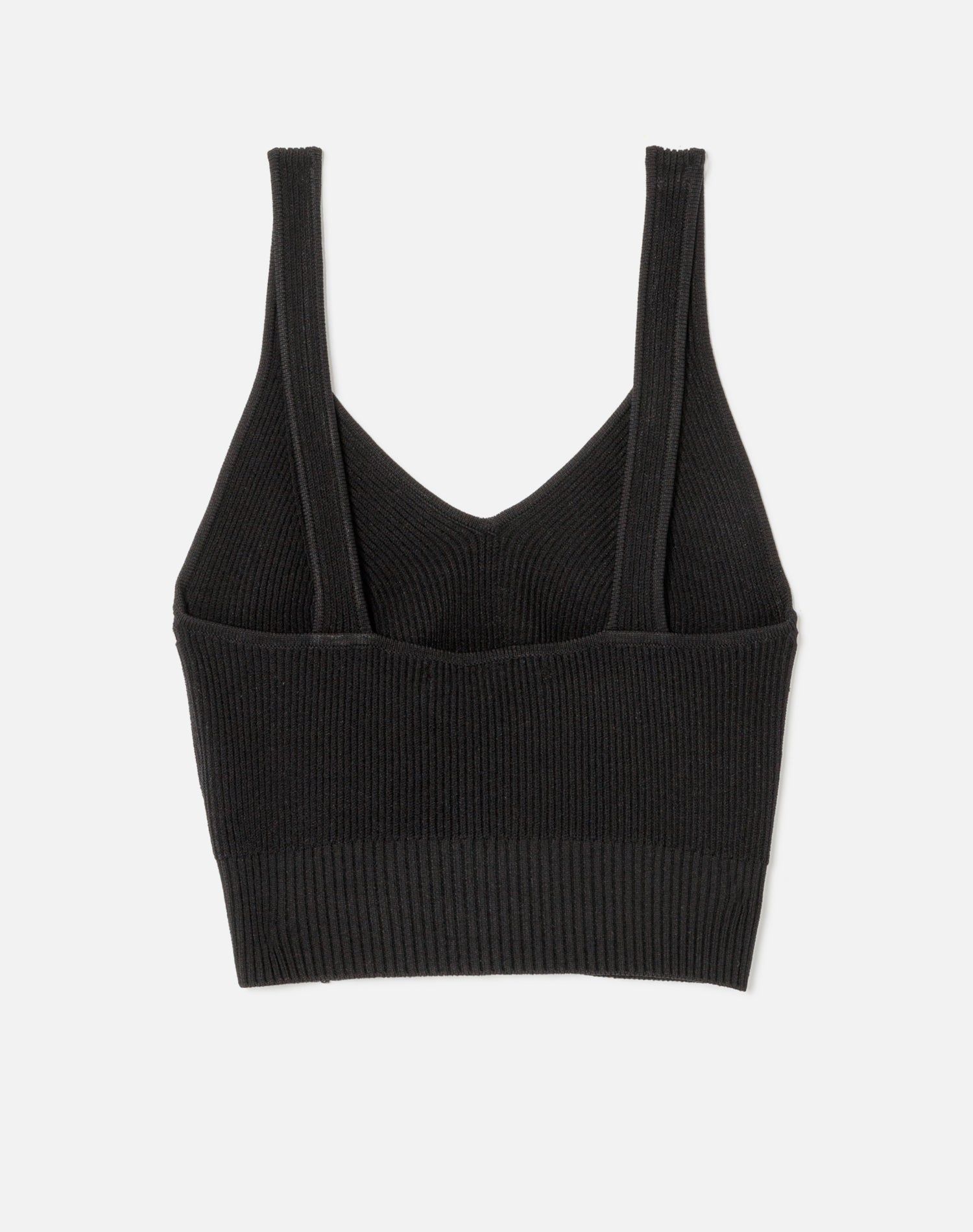 90s Rib Crop Top - Black sold by Re/Done product image thumbnail 2